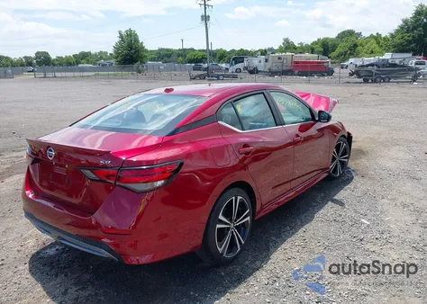 2021 Nissan Sentra Sr Xtronic Cvt из США, поврежденный, VIN 3N1AB8DV3MY326277